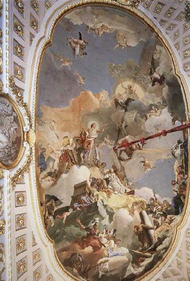 TIEPOLO, Giovanni Domenico The Apotheosis of the Spanish Monarchy